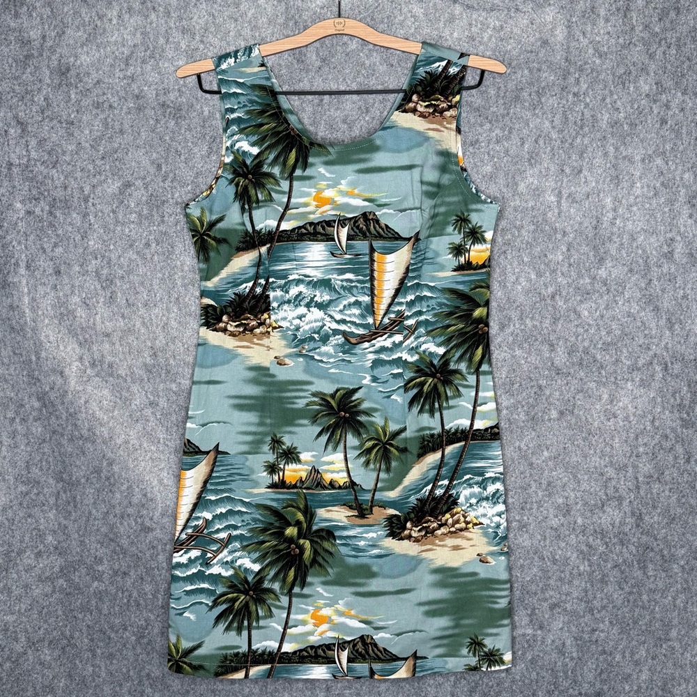 Pacific Legend Women's‎ Cotton Hawaiian Dress- Sz M
